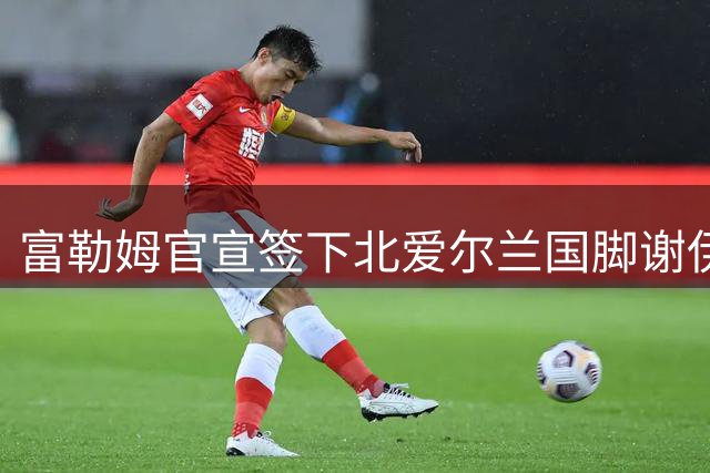 富勒姆官宣签下北爱尔兰国脚谢伊·查尔斯 转会费达3000万英镑